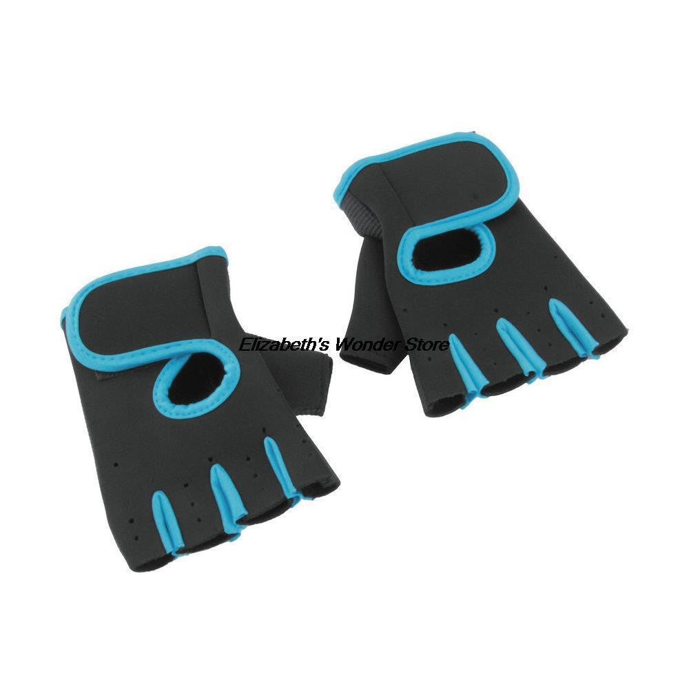 1pair Sports Gloves Fitness Exercise Training Gym Gloves Half Finger Weightlifting Gloves Multifunction for Men Women-Dollar Bargains Online Shopping Australia