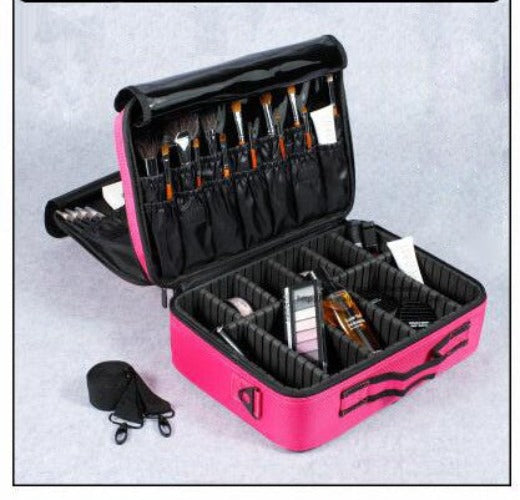 High Quality Professional Empty Makeup Organizer Bolso Mujer Cosmetic Case Travel Large Capacity Storage Bag Suitcases-Dollar Bargains Online Shopping Australia