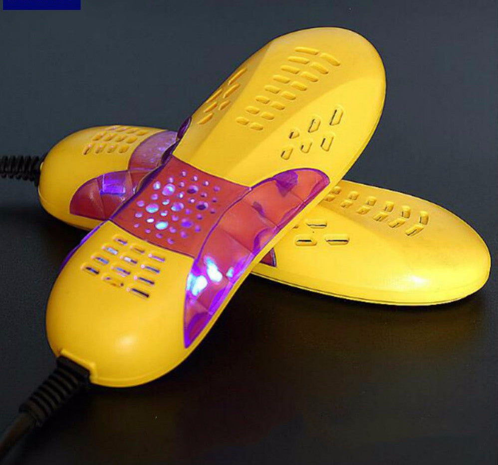 Online discount shop Australia - 220V 10W EU plug Race car shape voilet light shoe dryer foot protector boot odor Deodorant device shoes drier heater