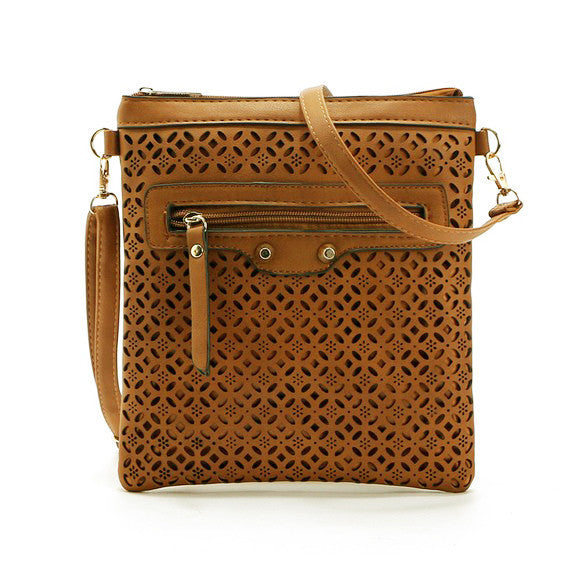 Small Casual women messenger bags PU hollow out crossbody bags ladies shoulder purse and handbags bolsas feminina-Dollar Bargains Online Shopping Australia