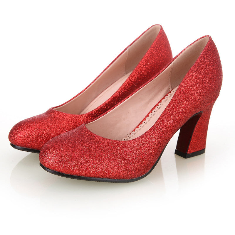 Weeding Women Shoes Women Gold High heel Shoes 3cm High Heels Shoes Party Shoe Pumps for women-Dollar Bargains Online Shopping Australia