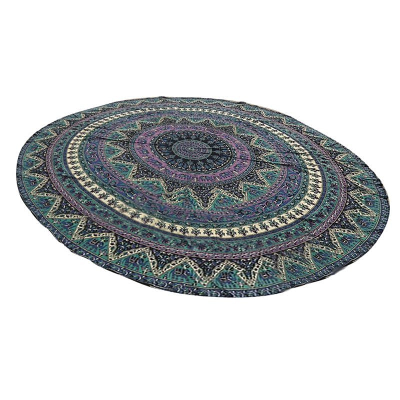 150cm Bedding Outlet Round Beach Towel Fire Peacock Mandala Chiffon Beach Swim Towels Bohemia Bain Para Playa Toallas-Dollar Bargains Online Shopping Australia