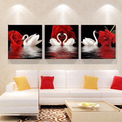 Print poster canvas Wall Art orchids Decoration art oil painting Modular pictures on the wall sitting room cuadros(no frame)3pcs-Dollar Bargains Online Shopping Australia