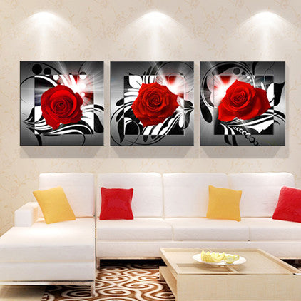 Print poster canvas Wall Art orchids Decoration art oil painting Modular pictures on the wall sitting room cuadros(no frame)3pcs-Dollar Bargains Online Shopping Australia