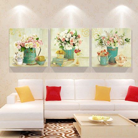 Print poster canvas Wall Art orchids Decoration art oil painting Modular pictures on the wall sitting room cuadros(no frame)3pcs-Dollar Bargains Online Shopping Australia