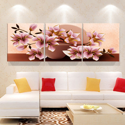 Print poster canvas Wall Art orchids Decoration art oil painting Modular pictures on the wall sitting room cuadros(no frame)3pcs-Dollar Bargains Online Shopping Australia