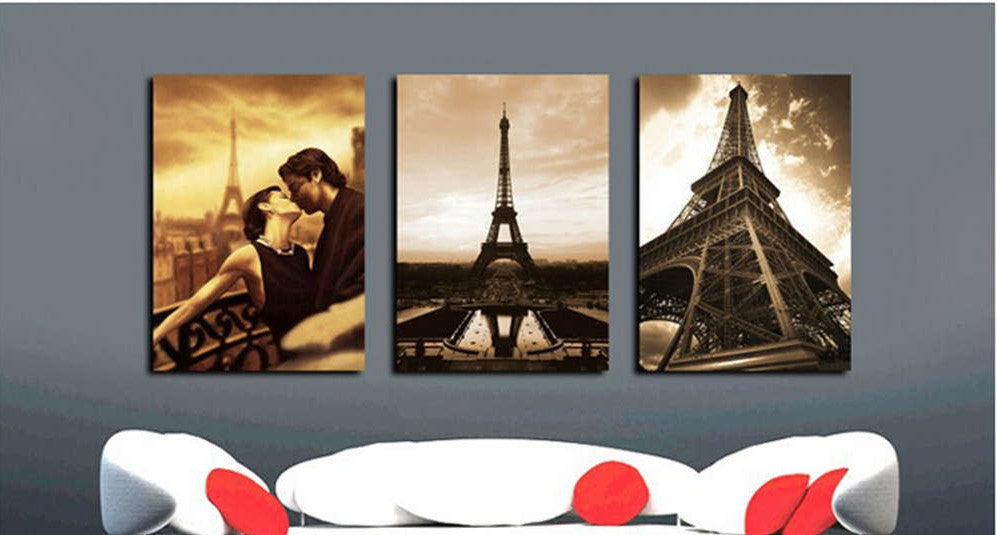 3 Pieces/Set Art Pictures Walking In The Street Alone Decor More Styles On The Wall Printed Canvas Pictures Wall Paintings No Frame-Dollar Bargains Online Shopping Australia