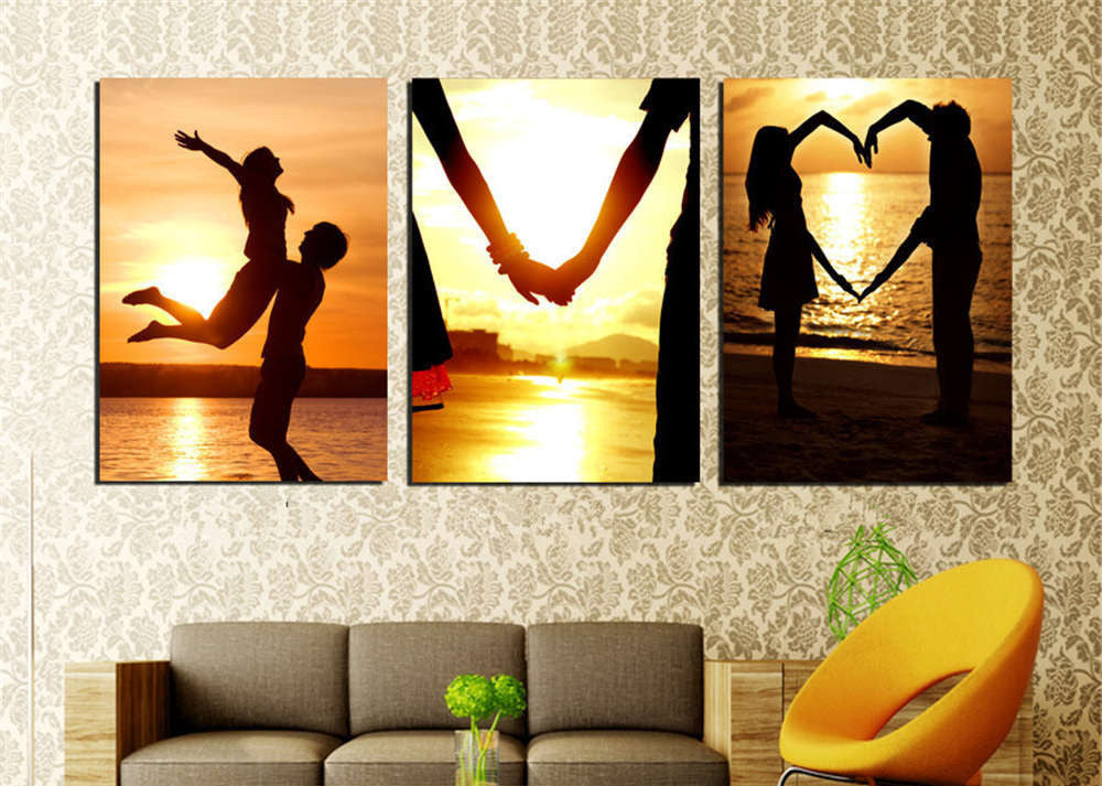 3 Pieces/Set Art Pictures Walking In The Street Alone Decor More Styles On The Wall Printed Canvas Pictures Wall Paintings No Frame-Dollar Bargains Online Shopping Australia
