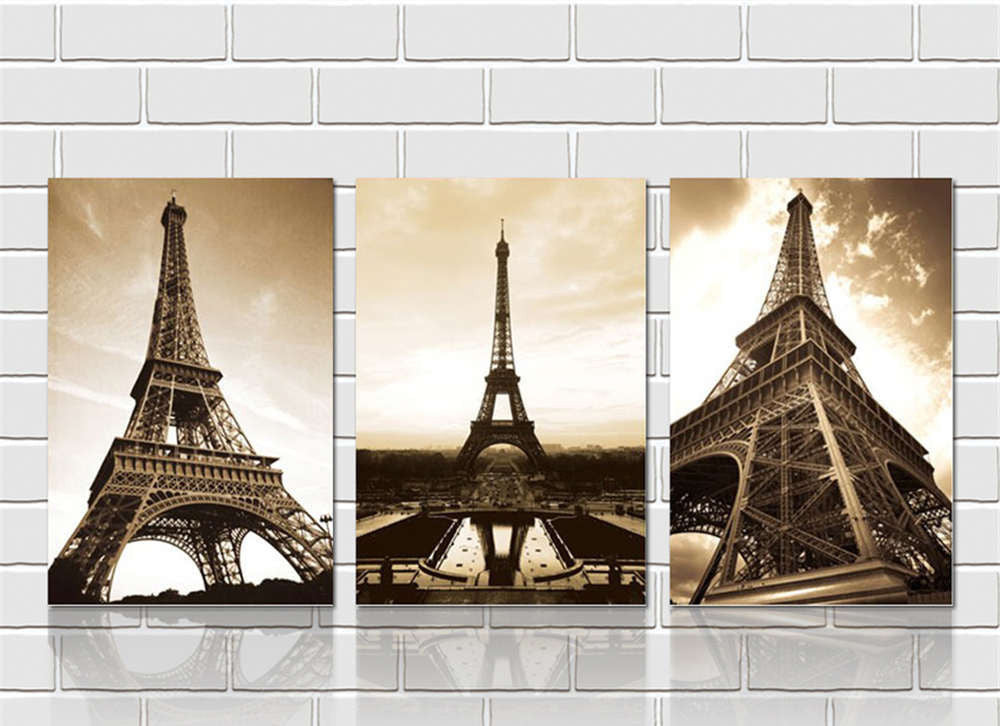 3 Pieces/Set Art Pictures Walking In The Street Alone Decor More Styles On The Wall Printed Canvas Pictures Wall Paintings No Frame-Dollar Bargains Online Shopping Australia