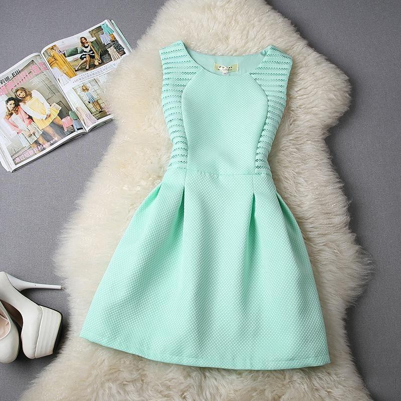 Women Dress Summer Party Evening Elegant A-Line Mini Lace Bodycon Casual Party Dresses Sundress