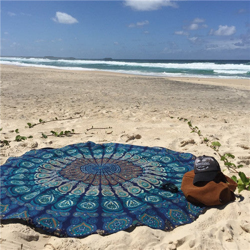 Summer large Chiffon printed beach towel, Bohemia wind scarf-Dollar Bargains Online Shopping Australia
