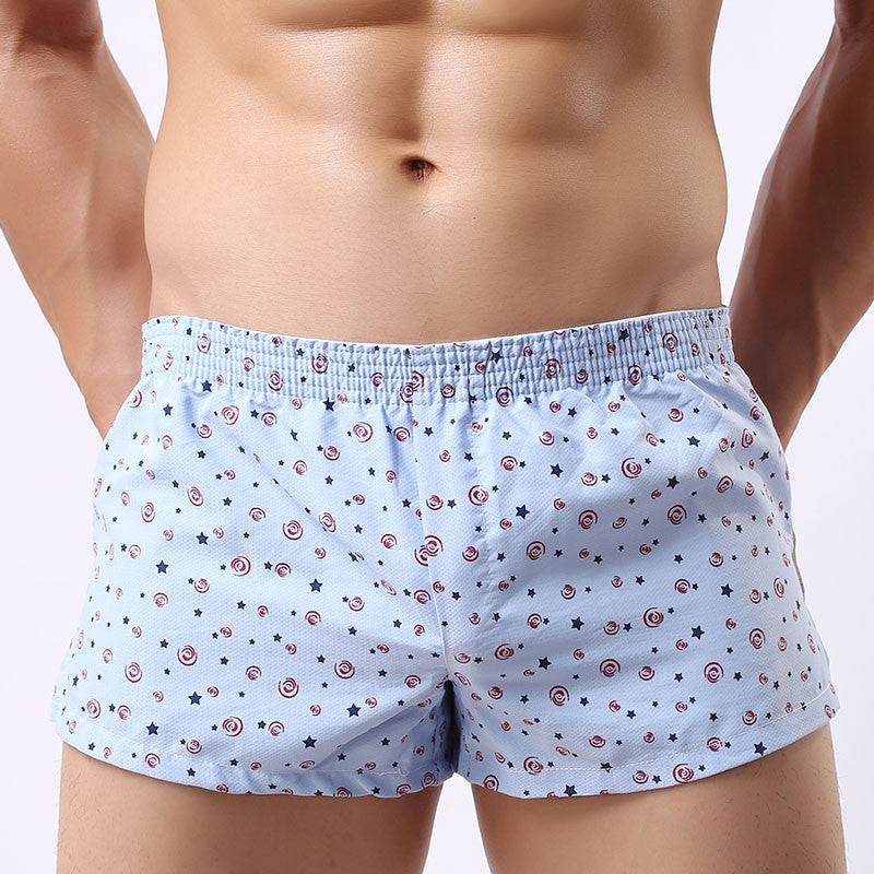 Online discount shop Australia - Men Underwear Boxer Shorts Trunks Slacks Cotton Men Cueca Boxer Shorts Underwear Printed Men Shorts Home Underpants std05