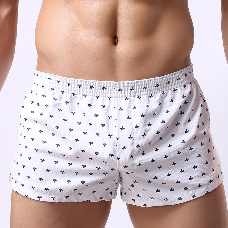 Online discount shop Australia - Men Underwear Boxer Shorts Trunks Slacks Cotton Men Cueca Boxer Shorts Underwear Printed Men Shorts Home Underpants std05