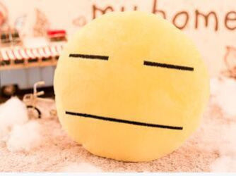 Soft Smiley Emoticon Round Cushion Sofa Stuffed Plush Toy Doll
