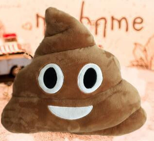 Soft Smiley Emoticon Round Cushion Sofa Stuffed Plush Toy Doll