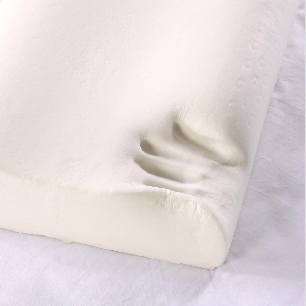 Orthopedic Neck Pillow Fiber Slow Rebound Memory Foam Pillow Cervical Health Care Orthopedic Latex Neck Foam Pillow