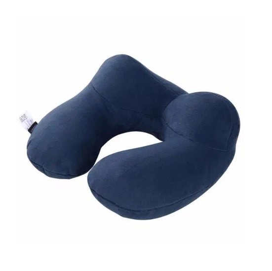 U-Shape Travel Pillow for Airplane Inflatable Neck Pillow Travel Accessories Comfortable Pillows for Sleep Home Textile 3 Colors