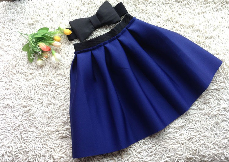 Neoprene new space cotton elastic force high waist skirts pleated skirt women tutu skirt casual - CelebritystyleFashion.com.au online clothing shop australia