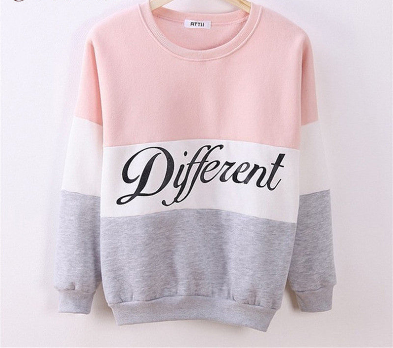 Women fleece hoodies printed letters Different women's casual sweatshirt hoody sudaderas EPHO80027 - CelebritystyleFashion.com.au online clothing shop australia