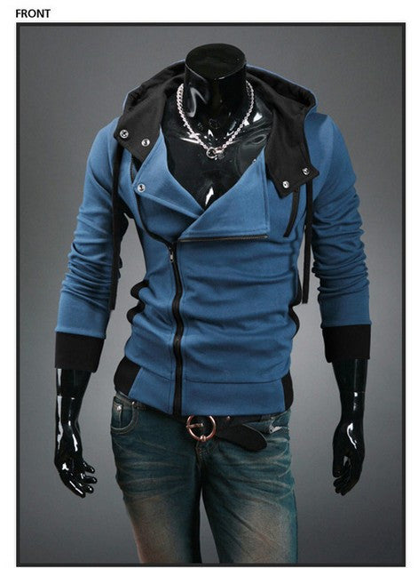 Autumn & Winter Men Brand Fashion Casual Slim Cardigan Assassin Creed Hoodies Sweatshirt Outerwear Jackets - CelebritystyleFashion.com.au online clothing shop australia