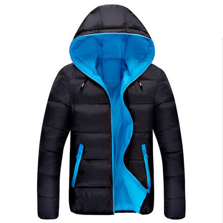 Fashion Casual winter jacket men Coat Comfortable&High Quality Jacket 3 Colors Plus Size XXXL - CelebritystyleFashion.com.au online clothing shop australia
