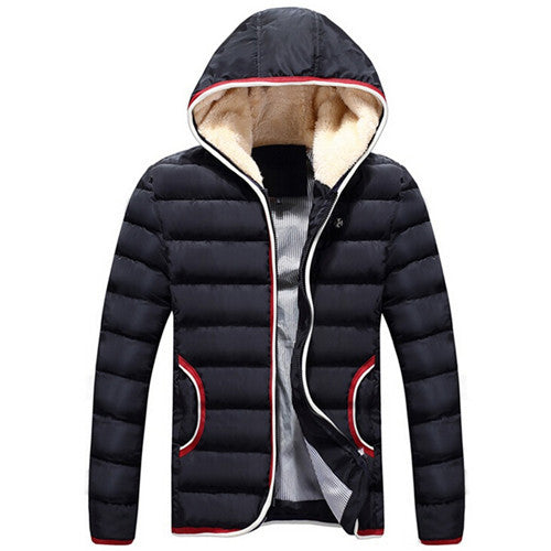 New Spring Winter Jacket Men Brand High Quality Down Cotton Men Clothes Fashion Warm Mens Jackets Coats Black Plus Size 4XL - CelebritystyleFashion.com.au online clothing shop australia