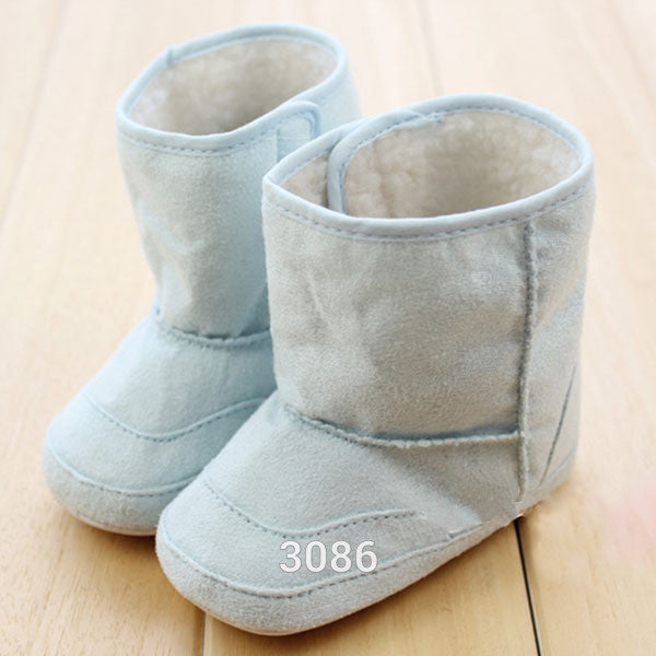 Super Warm Winter Baby Ankle Snow Boots Infant Shoes Pink Khaki Antiskid Keep Warm Baby Shoes First Walkers - CelebritystyleFashion.com.au online clothing shop australia