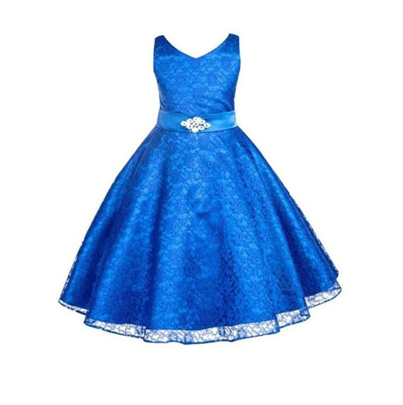 girls party wear dress kids flower lace children girls elegant ceremon girls party wear dress kids flower lace children girls elegant ceremon