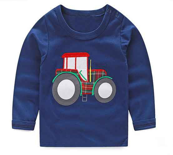 VIDMID 1-6Y Boys T-shirt Kids Tees Baby Boy shirts cardigan blouse jacket Children sweater Long Sleeve 100% Cotton lion cars - CelebritystyleFashion.com.au online clothing shop australia