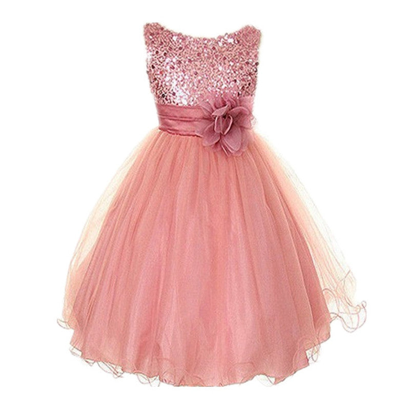 3-15Y Girls Dresses Children Ball Gown Princess Wedding Party Dress Girls Summer Party Clothes High Quality - CelebritystyleFashion.com.au online clothing shop australia