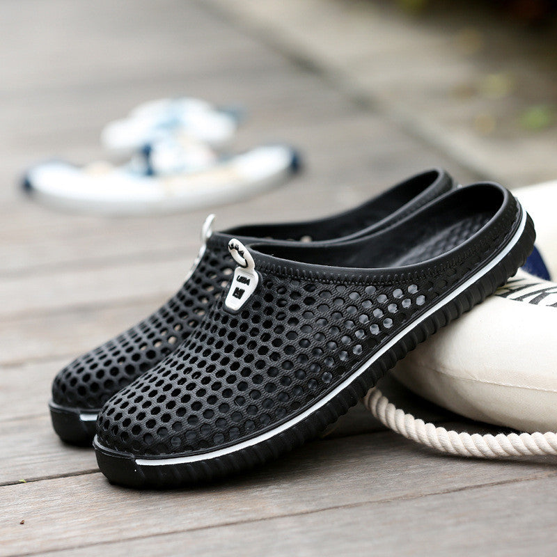 summer garden shoes unisex breathable hole beach shoes flat soft and comfortable shoes big size 45 - CelebritystyleFashion.com.au online clothing shop australia