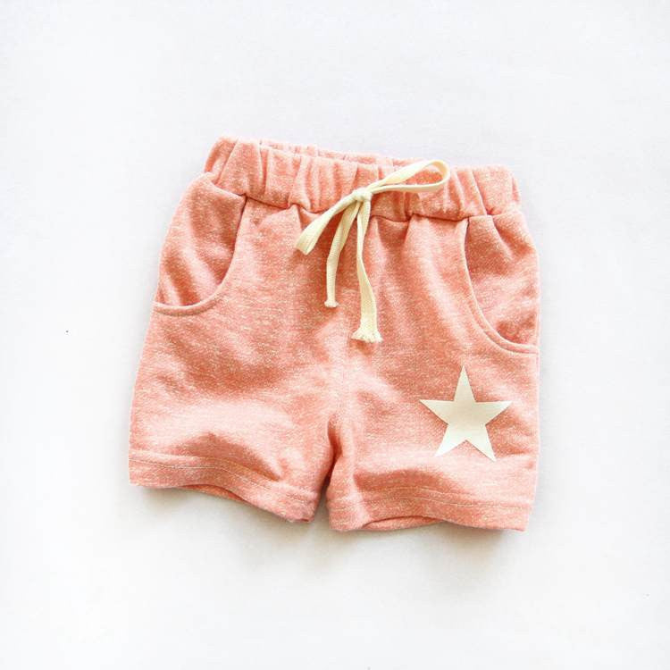child clothing baby boy girl shorts five-pointed star colours Casual Summer - CelebritystyleFashion.com.au online clothing shop australia