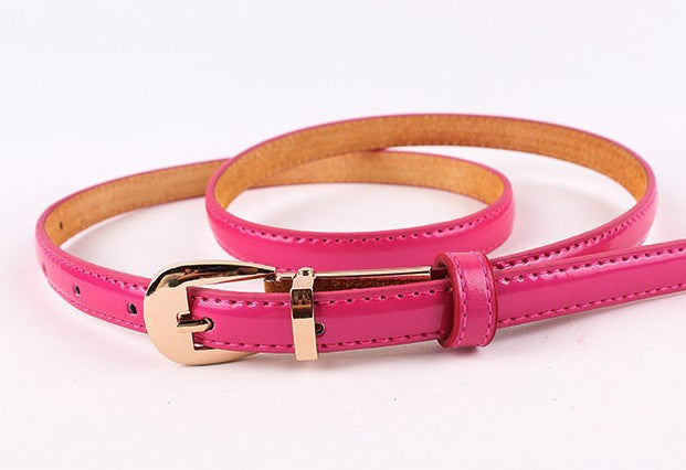 belt for women made of genuine leather thin belt in candy color accessory fashionable belt for women - CelebritystyleFashion.com.au online clothing shop australia