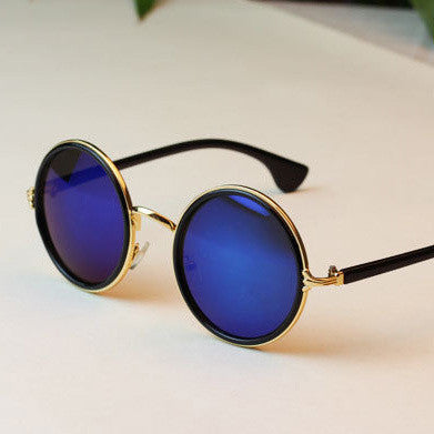 Fashion glasses Women men Fashion retro roundness colours Sunglasses summer 7 colors glasses - CelebritystyleFashion.com.au online clothing shop australia