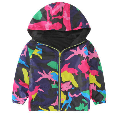Hooded Boys Jackets Sport Camo Coats For Baby Boys Outerwears 1-8Y Children's Jackets Autumn Fluorescent Outdoor Windbreak SC142 - CelebritystyleFashion.com.au online clothing shop australia