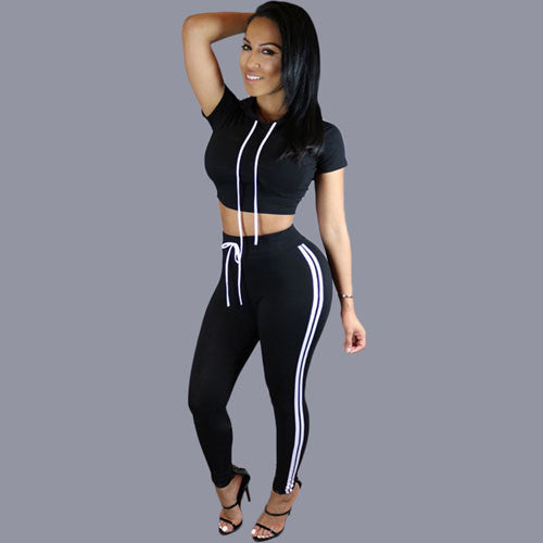 Two Piece Outfits Knitted Rompers Womens Jumpsuit Long Pants Crop Tops Overalls High Quality Sexy Bodycon Bodysuit - CelebritystyleFashion.com.au online clothing shop australia