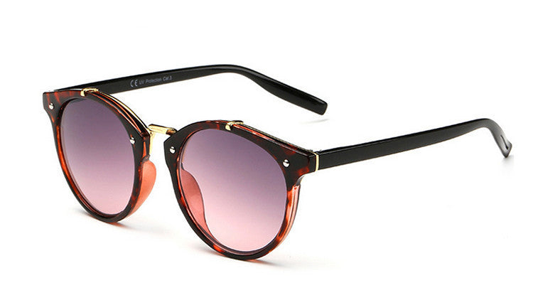 Vintage Round Sunglasses Women Brand Designer Eyewear UV400 Gradient Female Retro Sun Glasses - CelebritystyleFashion.com.au online clothing shop australia
