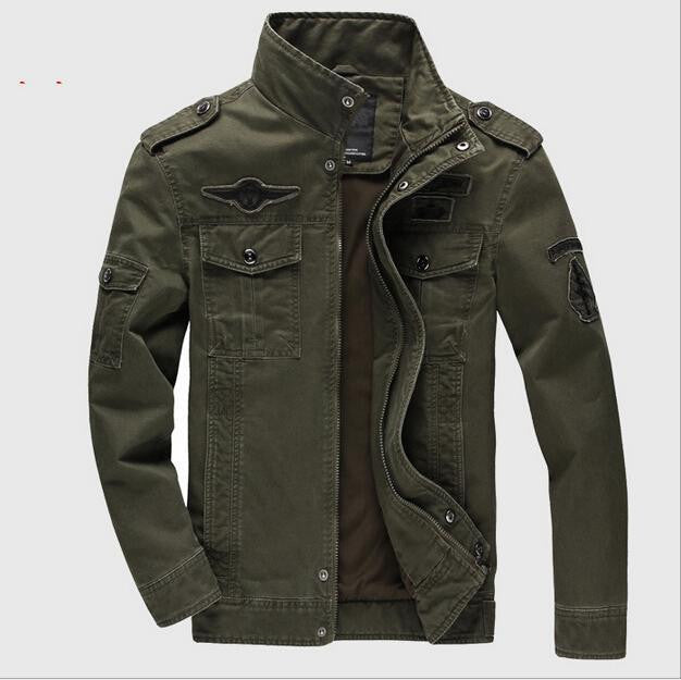 Men Military Army jackets plus size 6XL Brand cost outerwear embroidery mens jacket - CelebritystyleFashion.com.au online clothing shop australia