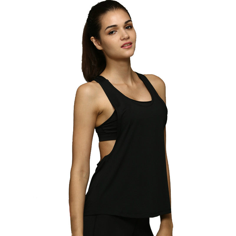 8 Colors Summer Sexy Women's Tank Tops Quick Drying Loose Brethable Fitness Sleeveless Vest Workout Top Exercise T-shirt 1033 - CelebritystyleFashion.com.au online clothing shop australia