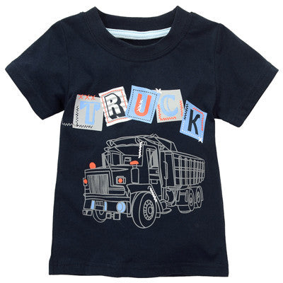 Boy Girl T-Shirt Summer Baby Boys Girls T Shirt Short Sleeve Shirts Kids Boy Girl Tops - CelebritystyleFashion.com.au online clothing shop australia