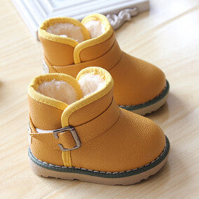 Winter Children Snow Boots Plush Boy Girls Shoes Waterproof Kids Boots Insoles 13-18CM - CelebritystyleFashion.com.au online clothing shop australia