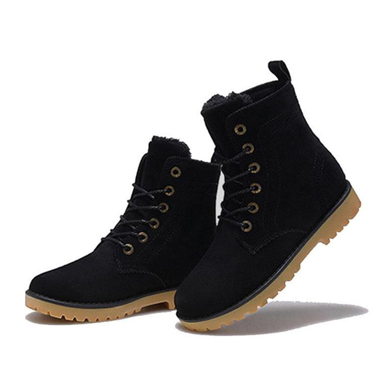 High Quality Women Boots Winter Casual Brand Warm Shoes Men Unisex Men Boots Leather Plush Fur Fashion Boots Shoes Woman - CelebritystyleFashion.com.au online clothing shop australia