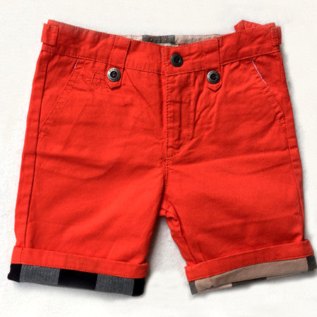 Summer boys shorts fashion short pants brand kids clothes button children clothing high quality - CelebritystyleFashion.com.au online clothing shop australia