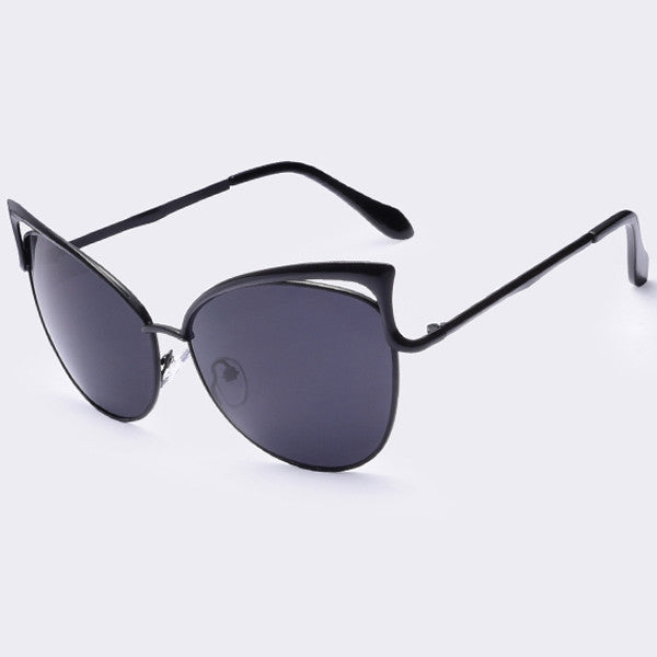 AOFLY New Metal Frame Sexy Cat Eye Sunglasses for Women Coating Brand Vintage Sun Glasses Female Oculos de grau Femininos UV400 - CelebritystyleFashion.com.au online clothing shop australia