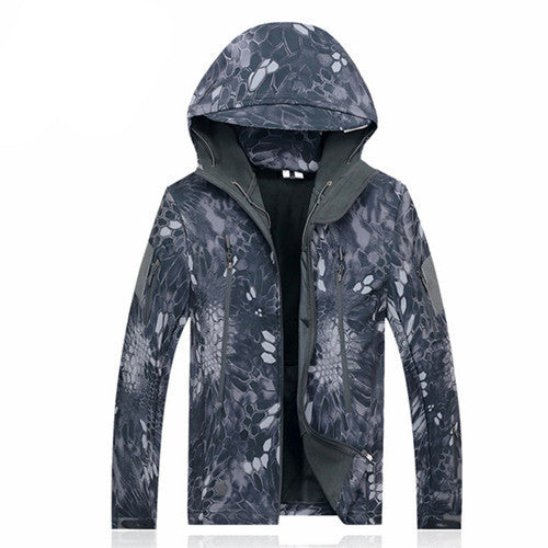 Army Camouflage Coat Military Jacket Waterproof Windbreaker Raincoat Clothes Army Jacket Men Jackets And Coats - CelebritystyleFashion.com.au online clothing shop australia