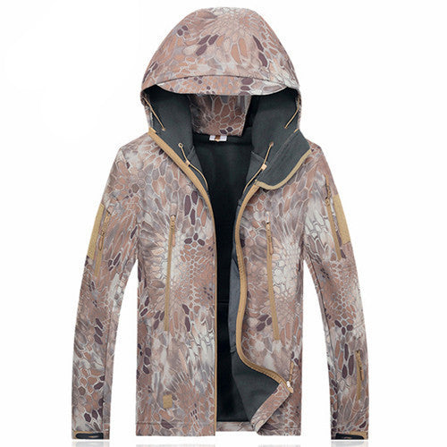 Army Camouflage Coat Military Jacket Waterproof Windbreaker Raincoat Clothes Army Jacket Men Jackets And Coats - CelebritystyleFashion.com.au online clothing shop australia