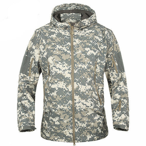 Army Camouflage Coat Military Jacket Waterproof Windbreaker Raincoat Clothes Army Jacket Men Jackets And Coats - CelebritystyleFashion.com.au online clothing shop australia