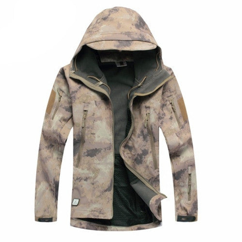 Army Camouflage Coat Military Jacket Waterproof Windbreaker Raincoat Clothes Army Jacket Men Jackets And Coats - CelebritystyleFashion.com.au online clothing shop australia