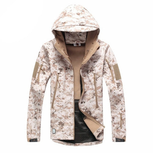 Army Camouflage Coat Military Jacket Waterproof Windbreaker Raincoat Clothes Army Jacket Men Jackets And Coats - CelebritystyleFashion.com.au online clothing shop australia