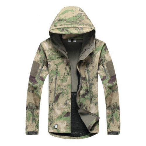 Army Camouflage Coat Military Jacket Waterproof Windbreaker Raincoat Clothes Army Jacket Men Jackets And Coats - CelebritystyleFashion.com.au online clothing shop australia